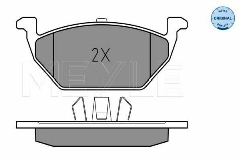 Колодки гальмівні (передні) VW Caddy 03-