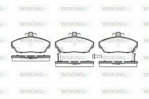 Тормозные колодки пер. Honda Civic 91-05 (TRW)