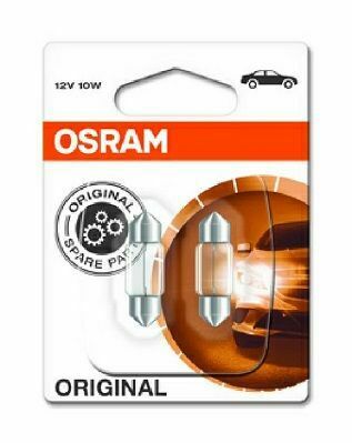 ЛАМПА 6438-02B 10W 12V SV8,5-8 OSRAM