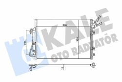 Радіатор кондиціонера Renault Kangoo 2003–, Nissan Радіатор кондиціонера Renault Kangoo 2003–, Nissan