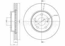 Диск тормозной