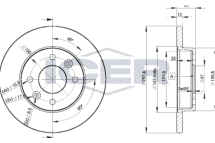 Диск тормозной (передний) Renault Megane 96-03/Logan 04-/Clio 92-05/Sandero 07- (238x12) (полный) Диск тормозной (передний) Renault Megane 96-03/Logan 04-/Clio 92-05/Sandero 07- (238x12) (полный)