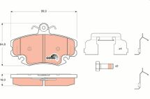 Гальмівні колодки дискові