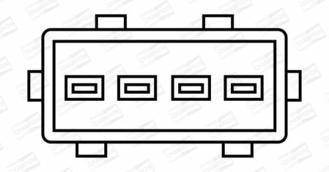 CHAMPION CITROEN котушка запалювання Berlingo,Jumper,ZX,Fiat,Peugeot 1.1/2.0