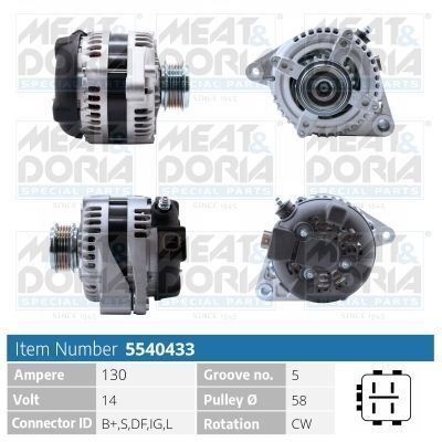 Генератор corolla 2.0 d-4d 0-07, rav 4 ii 2.0 d 4wd 01-05