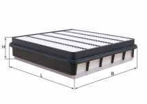 Фильтр воздушный Land Cruiser 200 4.5 D 07- Фильтр воздушный Land Cruiser 200 4.5 D 07-