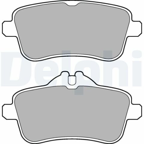 Колодки гальмівні задній W166/X166/W176 A/GL/M Class 11-MB