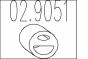 Монтажне  кільце  вихлопної  системи  (D  (внутр.)  -  74  мм;  D  (наружн.)  -  90  мм;  Висота  -  11,5  мм), фото 1 - інтерент-магазин Auto-Mechanic