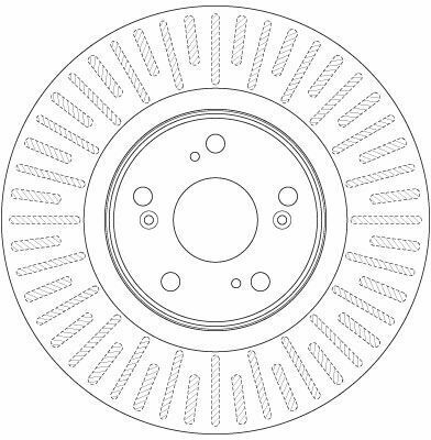 Тормозной диск пер. Accord 08-13 320мм