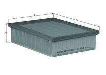 Фільтр повітряний Citroen C4/Peugeot 307/308 1.8 16V/2.0 16V 04-14