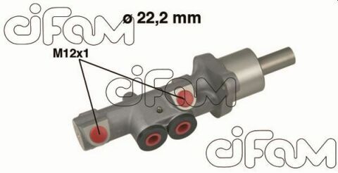 Главный тормозной цилиндр Audi A3 03-12, SEAT ALTEA 04-, SKODA OCTAVIA III 04-06, CADDY III 04-06 (сист.ATE) VW