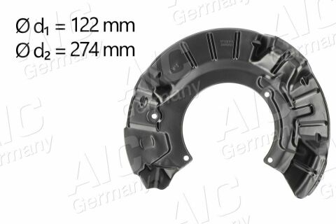 Защита диска тормозного (переднего) (L) Mini (R50/R52/R56) 01-10