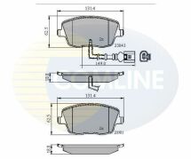 Гальмівні колодки дискові