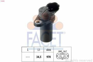 Датчик коленвала Opel ASTRA G/H/H GTC, COMBO, CORSA B/C/D 1.0-1.4LPG 96-