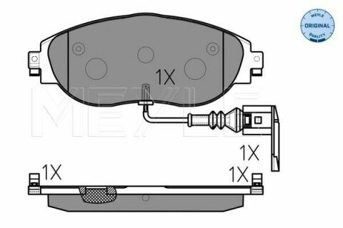 Колодки тормозные (передние) Audi A3/Q3/Seat Leon/Skoda Kadiaq/Octavia/SuperB/VW Golf/Passat 12-