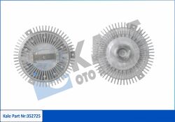Вискомуфта вентилятора радиатора Mercedes-Benz W124/202/210 1.8/2.3 92–