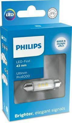 Світлодіодна лампа Festoon 43mm LED Ultinon Pro6000 (6000K) (заміна 129466000KX1) Світлодіодна лампа Festoon 43mm LED Ultinon Pro6000 (6000K) (заміна 129466000KX1)