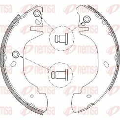 Колодки тормозные барабанные задние ford transit 2,0/2,5 94-00 (254*50мм) Колодки тормозные барабанные задние ford transit 2,0/2,5 94-00 (254*50мм)