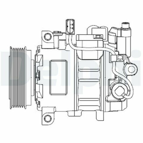 Компресор кондиціонера Multivan V, T5 VW