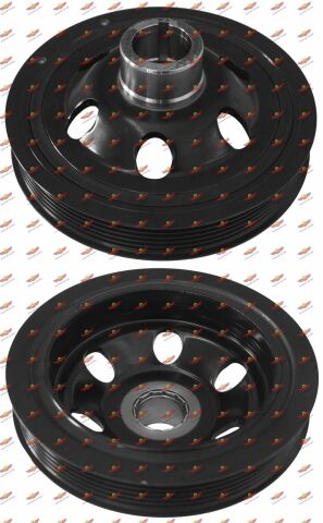 Ременный шкив, коленчатый вал