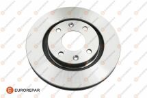 EUROREPAR Диск гальмівний передній (к-т 2шт) CITROEN BERLINGO, C2, C2 ENTERPRISE, C3 AIRCROSS II, C3 I, C3 II, C3 III, C3 PICASSO, C3 PLURIEL, C4, C4 CACTUS, C4 I, C4 II 1.0 05.96-