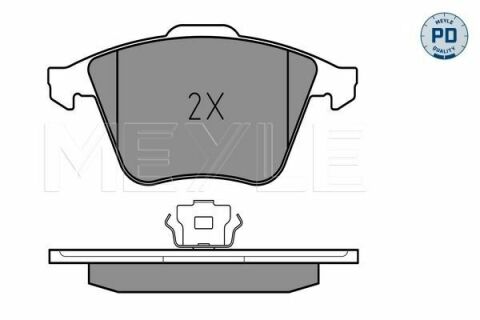 Колодки гальмівні (передні) Audi A4/A6/A8 02- (з датчиками) (Ate-Teves)