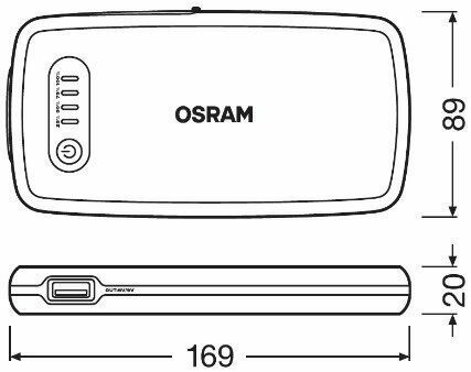 Osram Бустер (пусковий пристрій) 150Amps