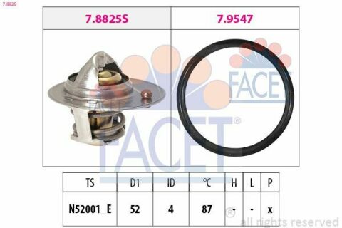 Термостат Mitsubishi ASX 10-/Colt 04-12/Lancer 08-