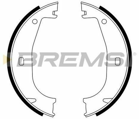 Колодки ручного гальма BMW 3(E36) 90-00/Z3 95-03 (ATE)