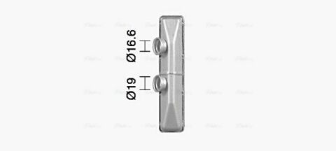 NISSAN Радіатор опалення NV250 19-, NV400 11-, MERCEDES-BENZ, OPEL, RENAULT