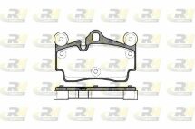 Комплект гальмівних накладок, дискове гальмо