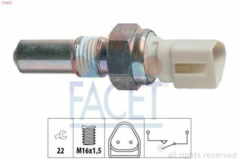 Датчик заднего хода Focus 98-04/Fiesta 97-08/Fusion 02-12 (2 контакта)