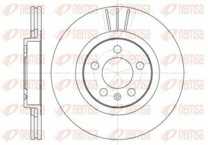 VW Диск гальмівний передн.Audi A3,Seat,Skoda Ovtavia,Golf IV 97-