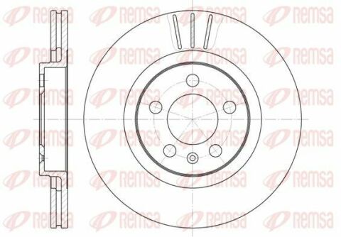 VW Диск тормозной передн.Audi A3,Seat,Skoda Ovtavia,Golf IV 97-