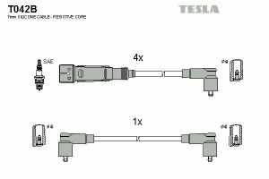 Кабель запалювання к-кт TESLA VW Polo, Skoda Felicia 95-01 1,6 AEE