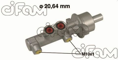 CIFAM OPEL Главный тормозной цилиндр d=22.1mm Combo 04-11,CORSA C 03-09