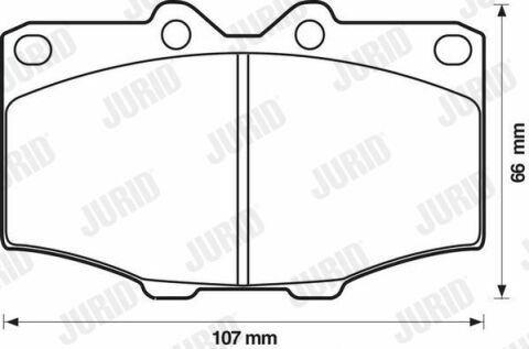 тормозные колодки hilux,4-runner