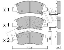 Колодки тормозные (передние) Hyundai i10 13-