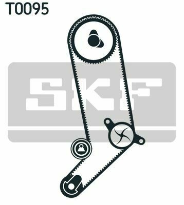 SKF  VW к-кт. ГРМ (ренеь + ролик)  T4 2,5i 90-