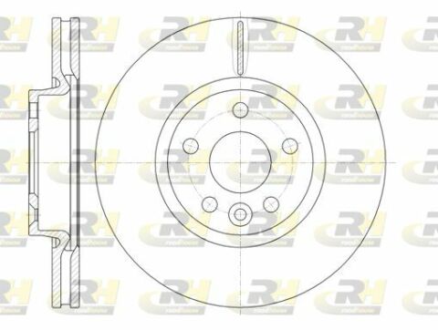 Диск тормозной (передний) Ford Mondeo IV 07-15 (300x28)