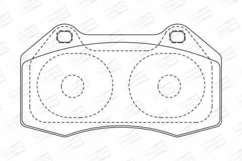 Тормозные колодки передние Focus,Transit,Tourneo 1,8/16V 02- FORD