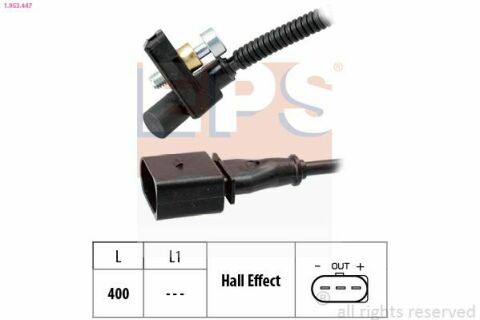 Датчик імпульсів Polo,Skoda Fabia,Seat 1.4/1.6 00- Датчик імпульсів Polo,Skoda Fabia,Seat 1.4/1.6 00-