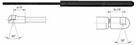 Газова пружина, багажник/кузов Газова пружина, багажник/кузов