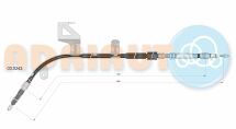 Трос ручного тормозной правый А6 98- VW Трос ручного тормозной правый А6 98- VW