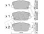 Колодки тормозные (передние) Hyundai i30 17-/Grandeur 16-/Kia Optima 17-, фото 1 - интернет-магазин Auto-Mechanic