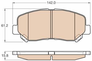 Колодки тормозные