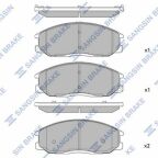 Колодки тормозные дисковые