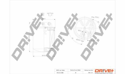 DP1110.13.0056 Drive+ - Фільтр палива