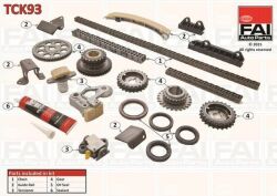 Комплект цепи ГРМ Suzuki Grand Vitara I 2.5/2.7 Комплект цепи ГРМ Suzuki Grand Vitara I 2.5/2.7