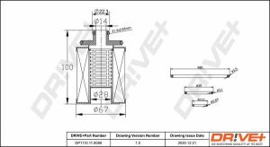DP1110.11.0088 Drive+ - Фільтр оливи